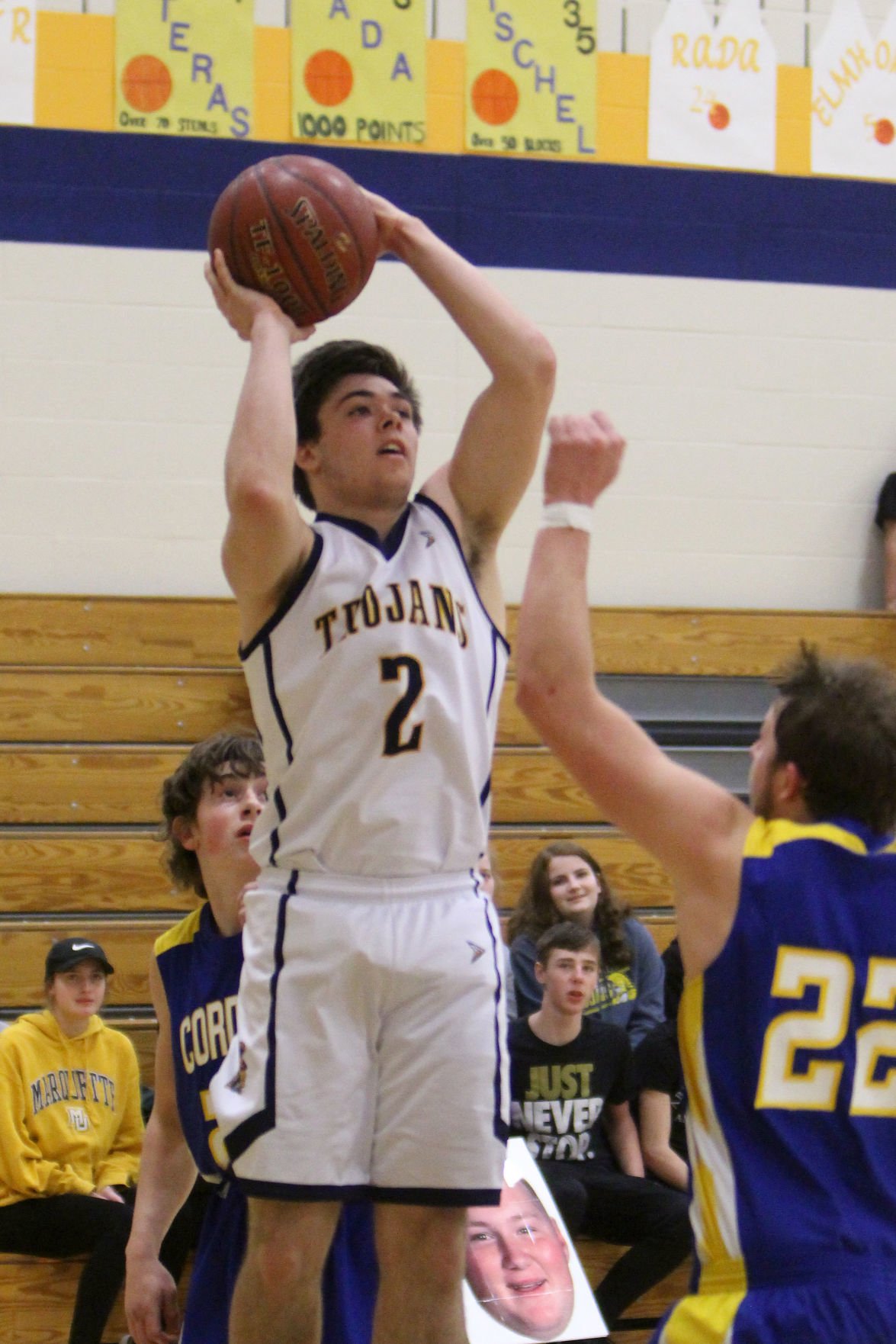 Cornell at New Auburn boys basketball 2-18-19